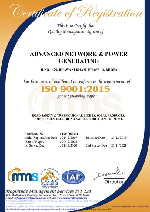 ISO 9001:2015 Certification