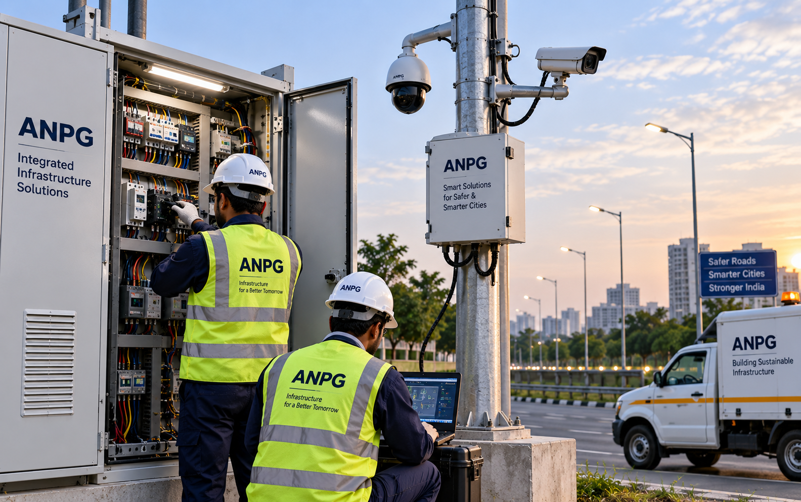 Traffic and road safety equipment application